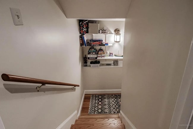 Stairs to finished basement - 9 Lupine Ct