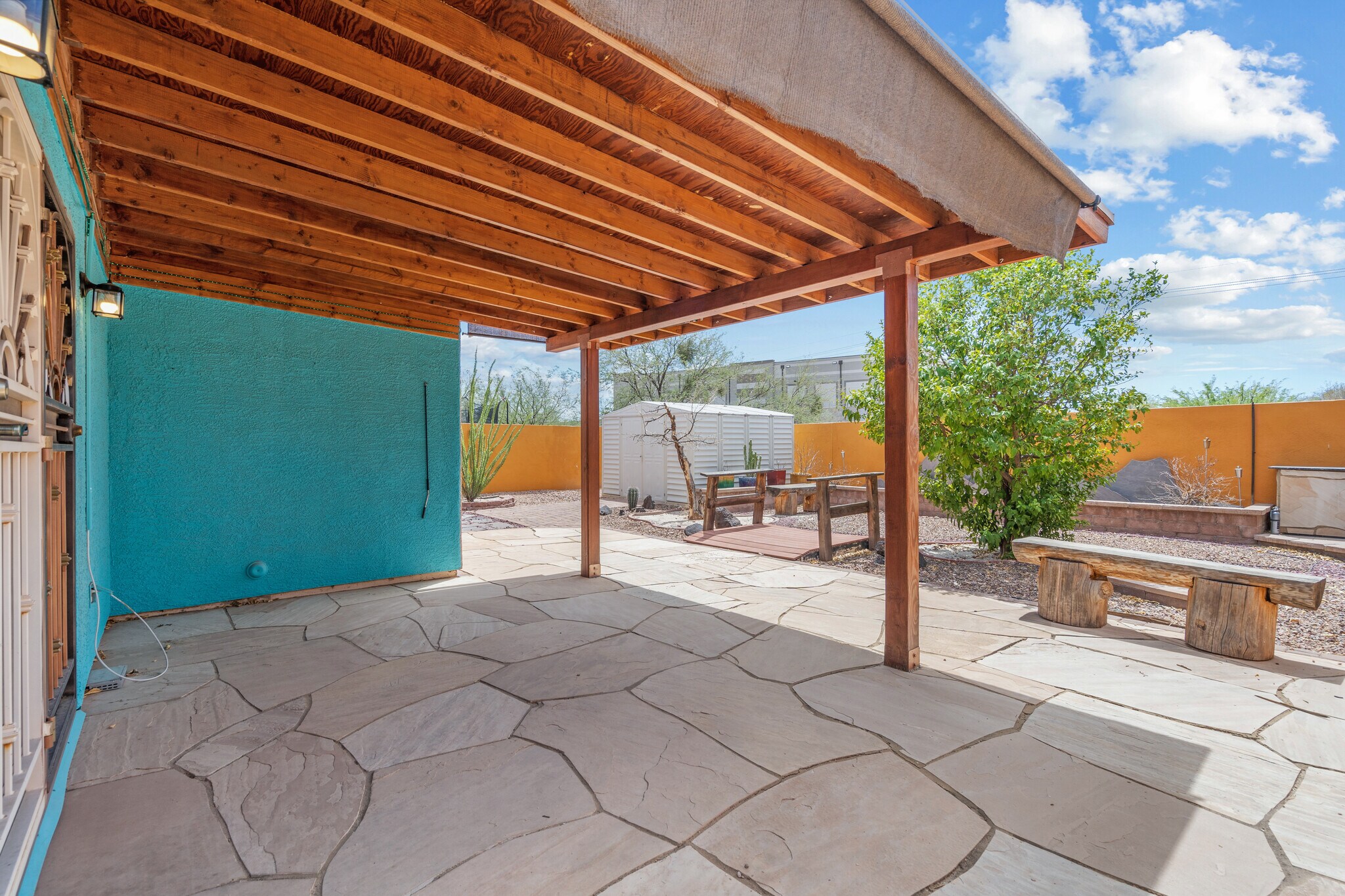 backyard patio - 8778 S Desert Valley Way