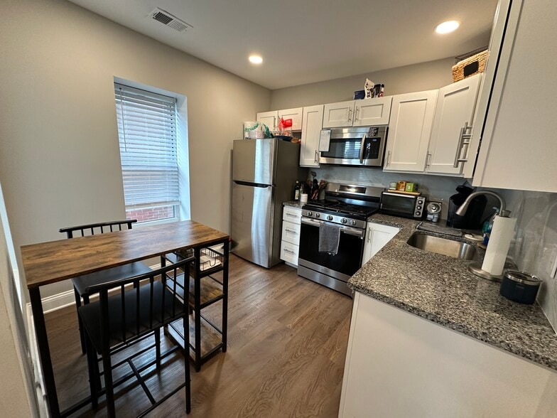 New kitchen with stainless steel appliances - 115 Susquehanna Ave