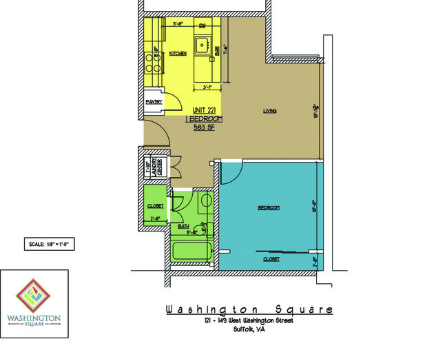 Floorplan - Washington Square