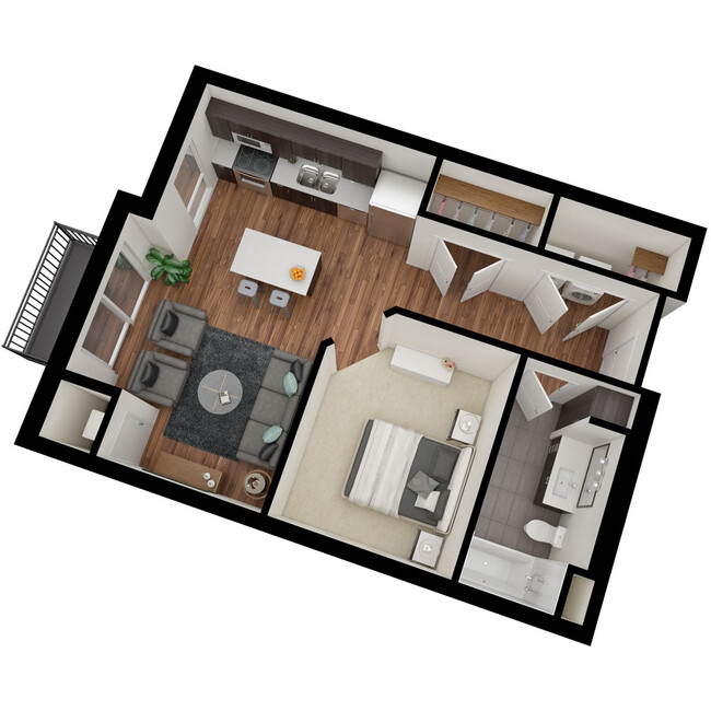 Floorplan - Lakeside Flats