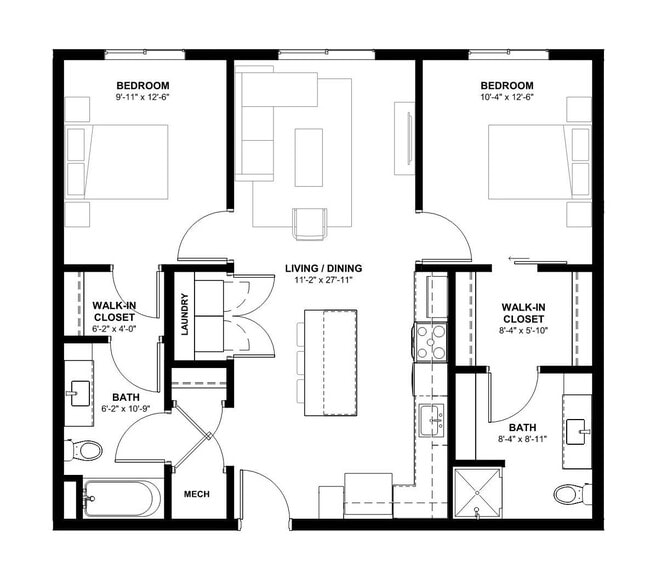Floorplan - Square at 48  II
