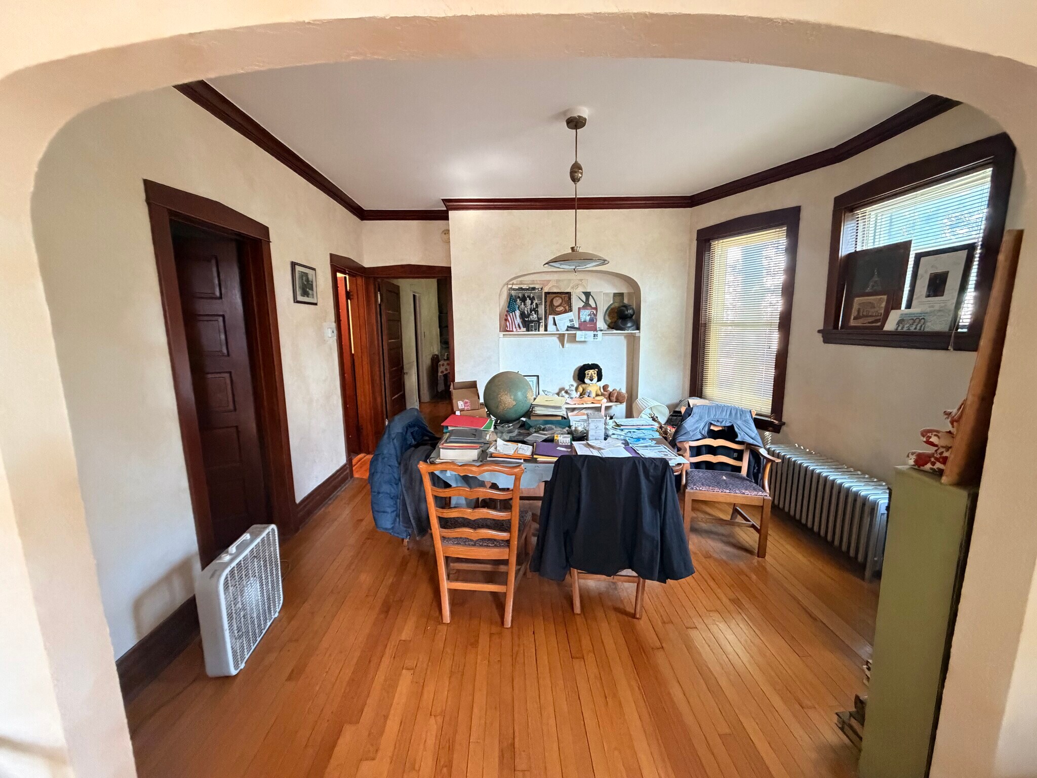 Existing dining room pre-rehab - 2256 Lawndale Ave