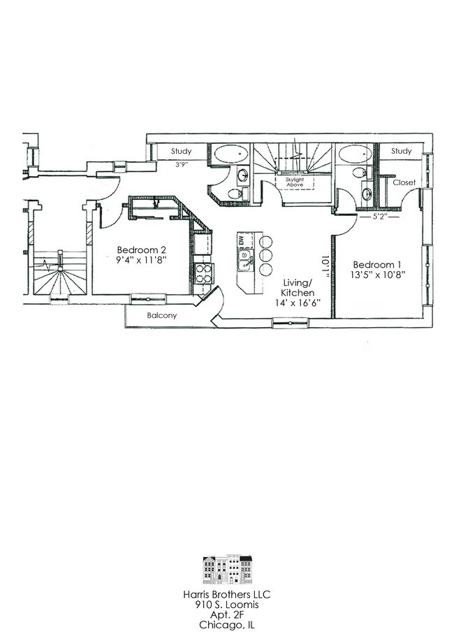 Floorplan - Harris Point Chicago