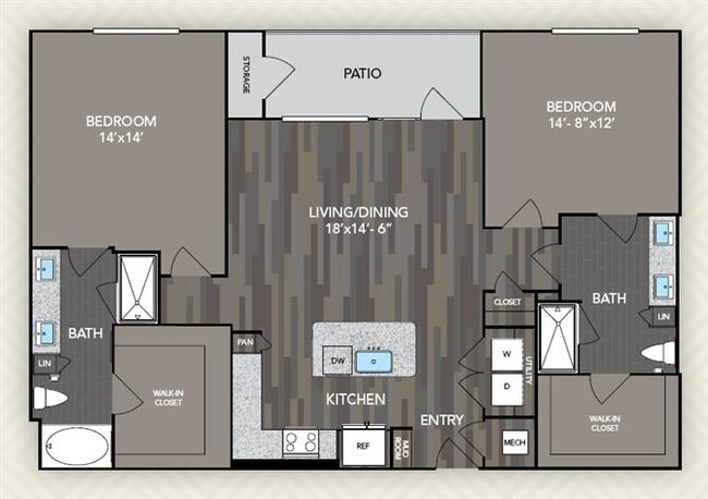 Floorplan - The Alden at Cedar Park