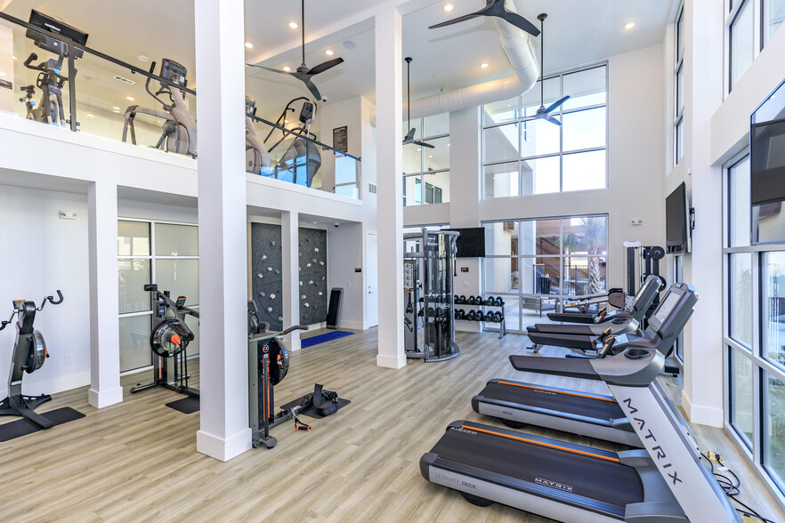 Take your fitness to the next level at our state-of-the-art fitness center at Latitude Apartments - Latitude