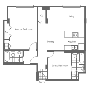 2BR/2BA - The Metropolitan Condos