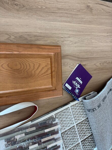 Cabinet door, New LVT & Carpet Choice - 236 Crabapple Ln