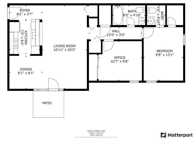 Floorplan - 15520 Horseshoe Ln