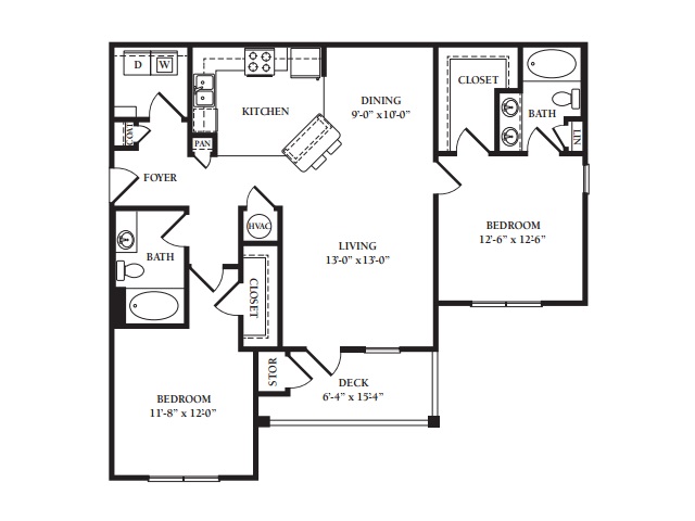 Floorplan - Legends at Chatham