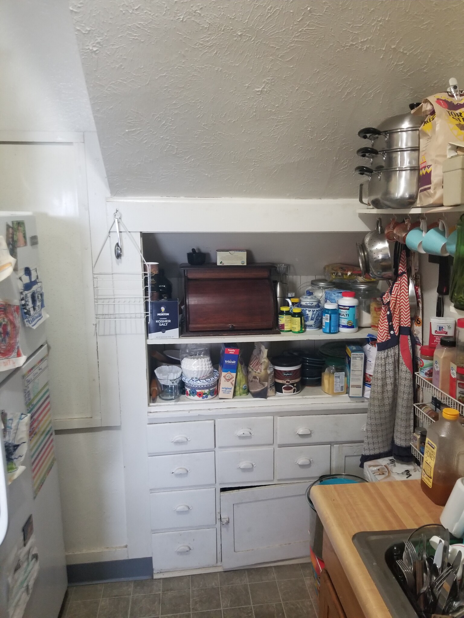 Kitchen built in cabinets - 237 N Institute St