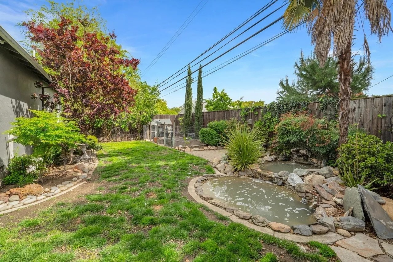 Backyard Pond - 1020 S Church St