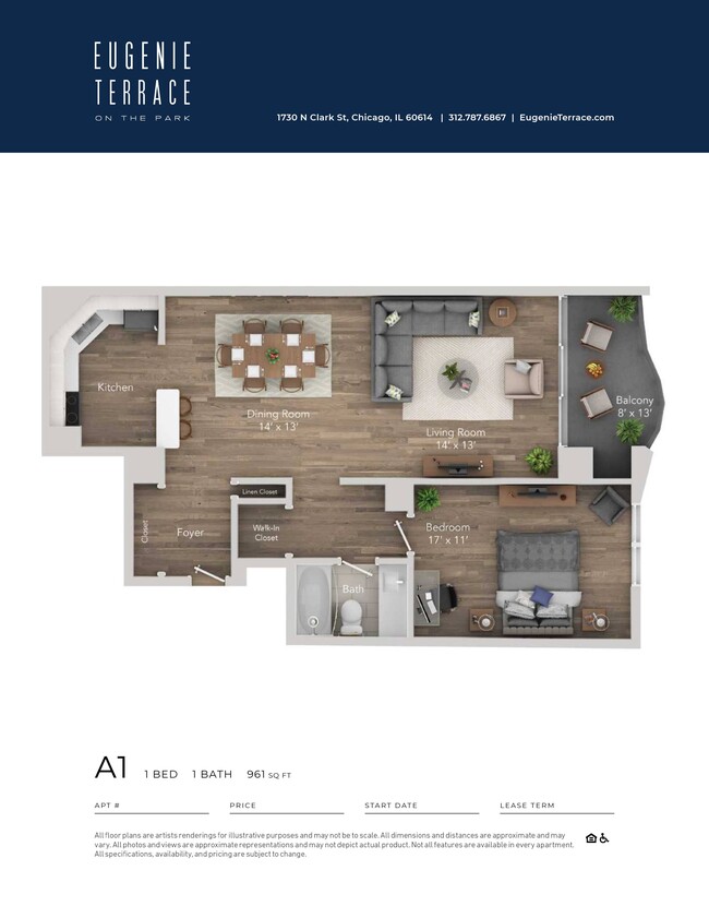 Floorplan - Eugenie Terrace on the Park