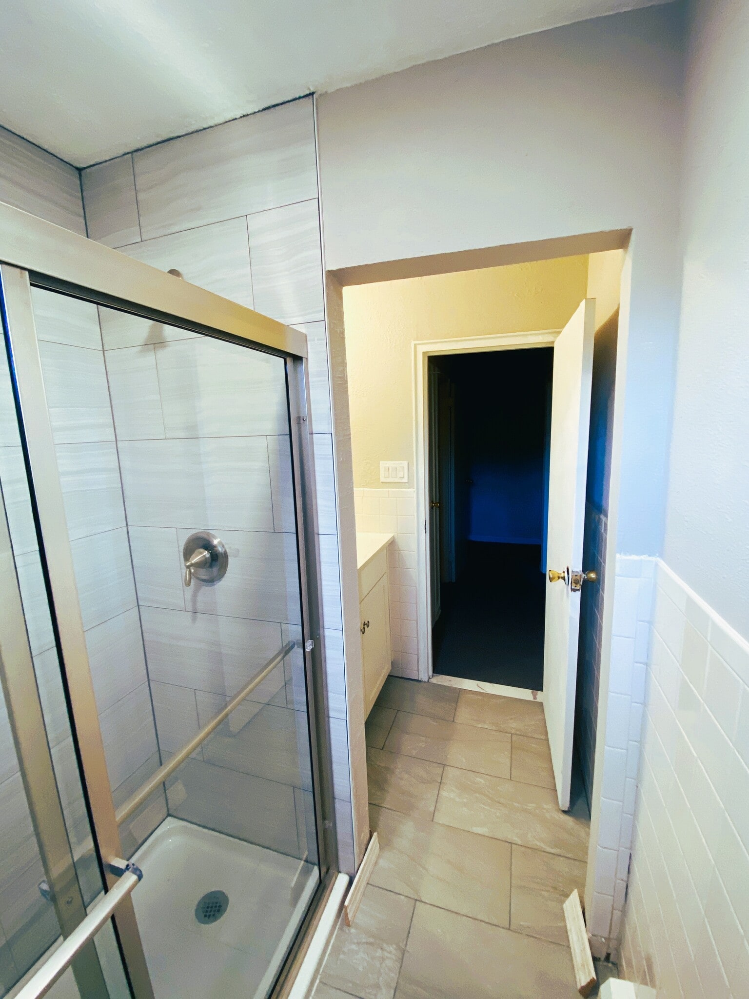 New Tiled Walk-in shower - 403 S Main St