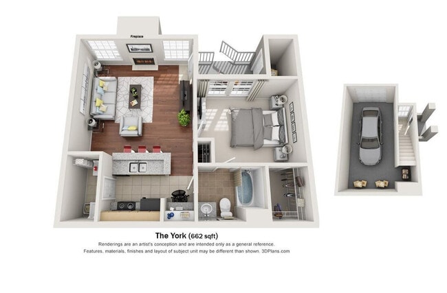 Floorplan - Stone Manor Apartments