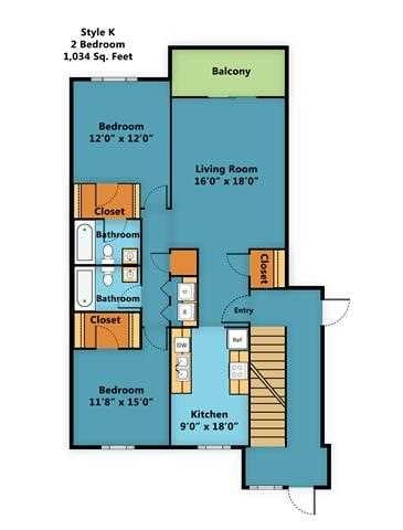 Floorplan - SummerField Crookston Townhomes