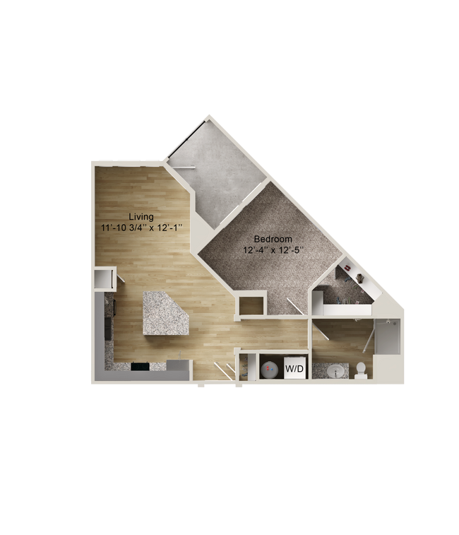 One Bedroom Apartment in Greenville, TX with a walk-in closet - Aspire at Greenville