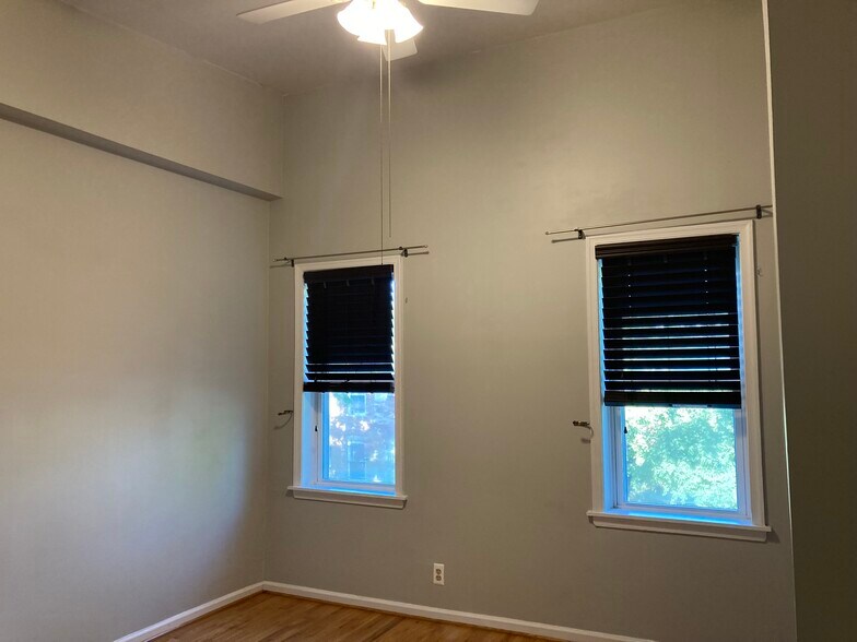 Master BR front wall - 1528 Marion St NW