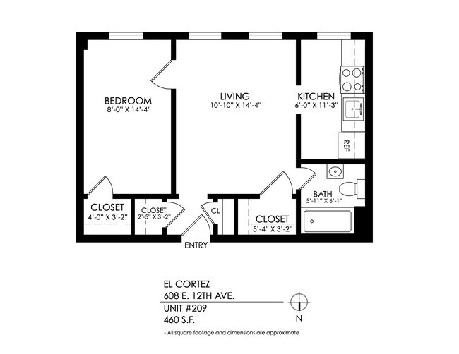 Floorplan - El Cortez