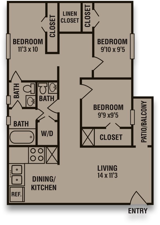 The Bradford 173 S Beadle Rd Lafayette LA 70508 Apartment Finder