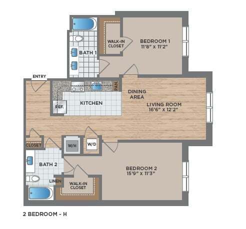 Floorplan - The Kingsley