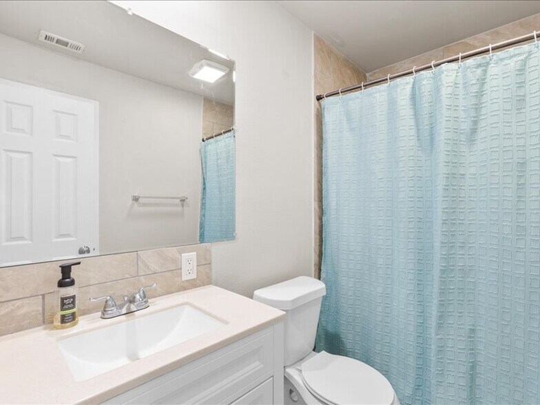 hallway restroom - 9395 Green Springs Cir