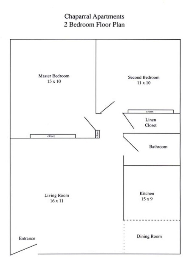 Chaparral Floor plans - Chaparral Apartments