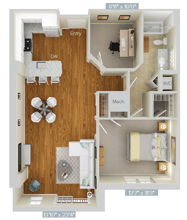 Floorplan - Avalon Clarendon