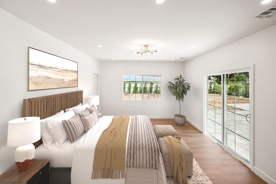 Primary Suite | Bedroom #1 | Virtually Staged - 4702 Kraft Ave