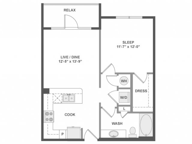 Floorplan - AMLI Frisco Crossing