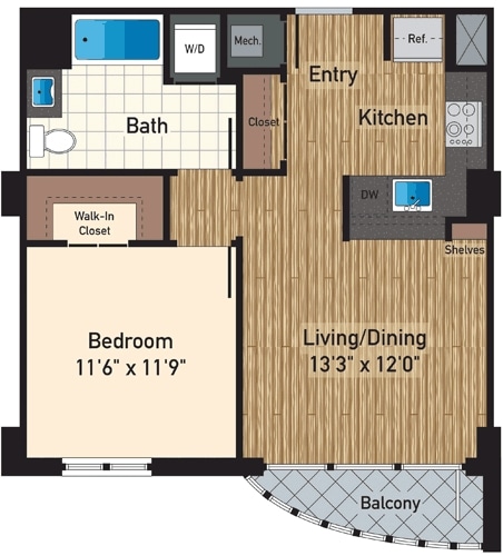Floorplan - 425 Mass