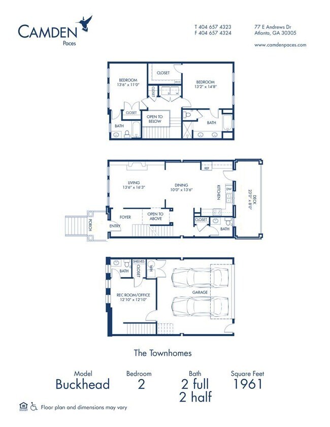 Floorplan - Camden Paces