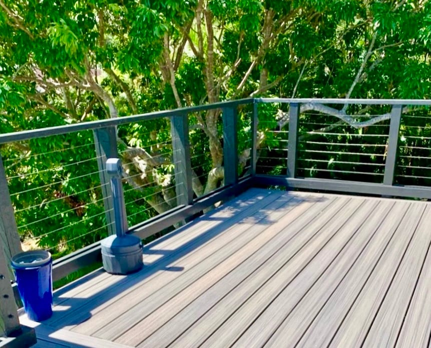 New bedroom & Living room decks - 2158 Halekoa Dr