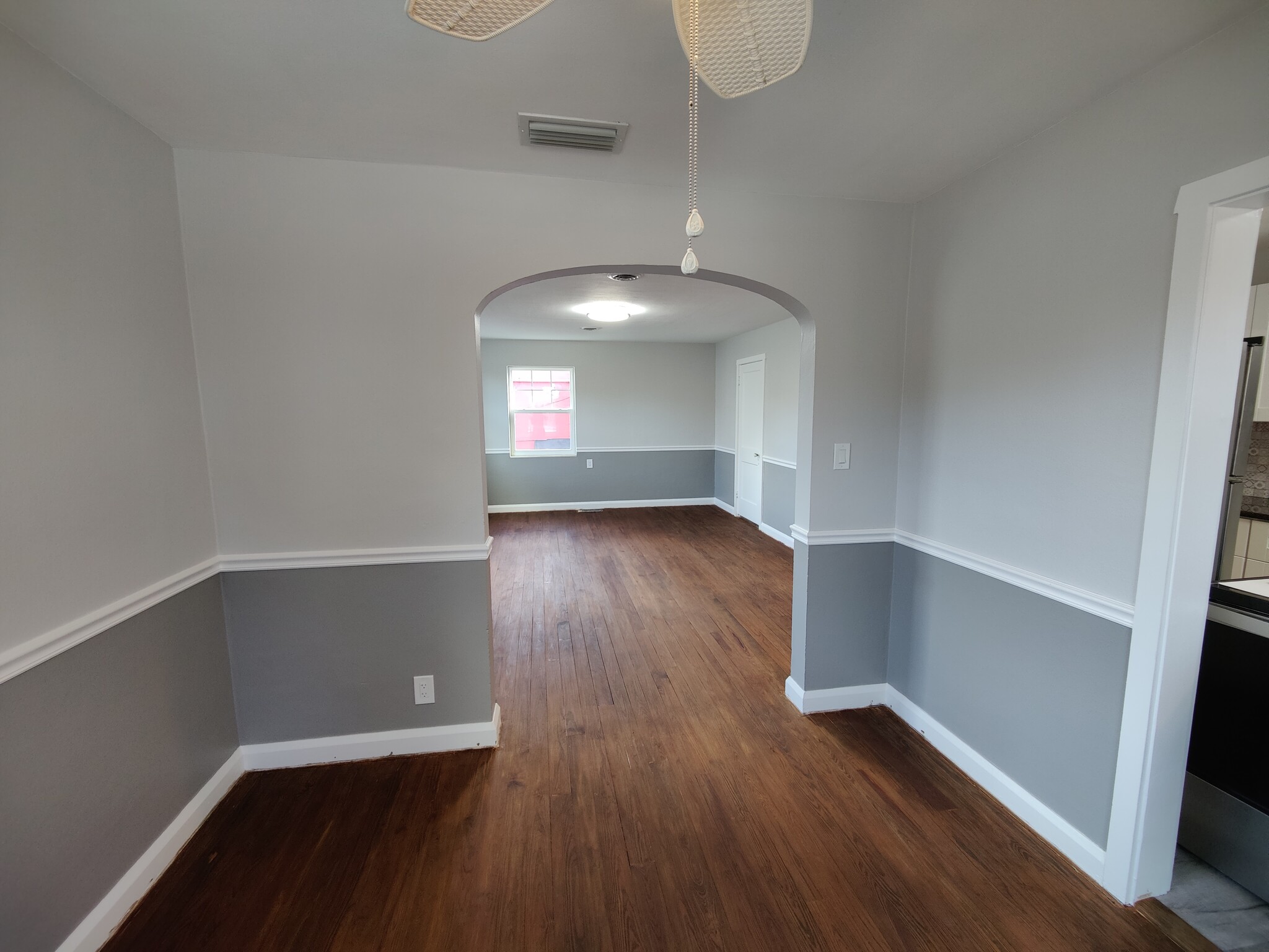 view from dining room to living room - 350 Dora Drawdy Way