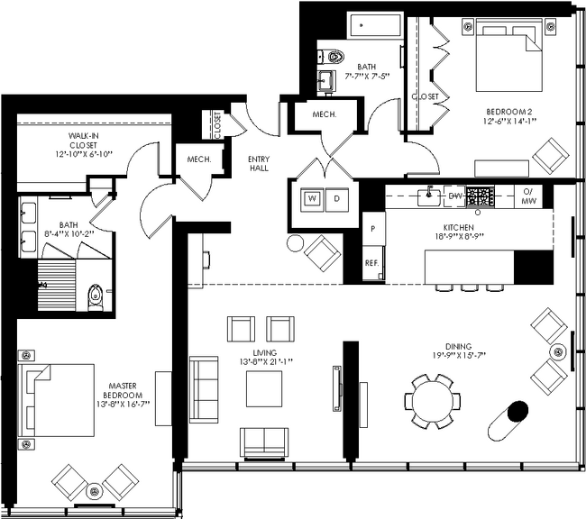 Floorplan - Apartments at Westlight