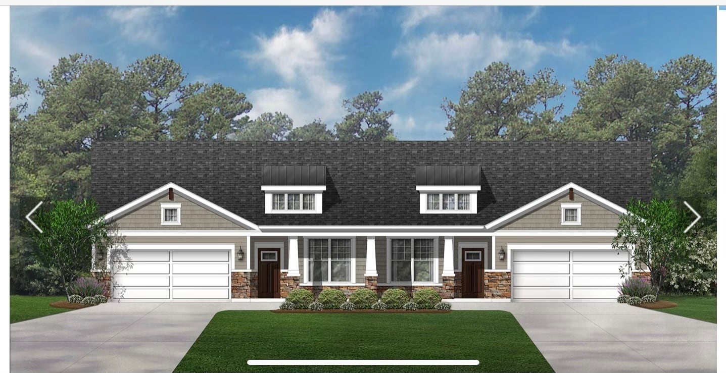 Front of rental unit left side - 401 Cadence Cir