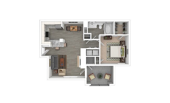 Floorplan - The Palmer at Las Colinas