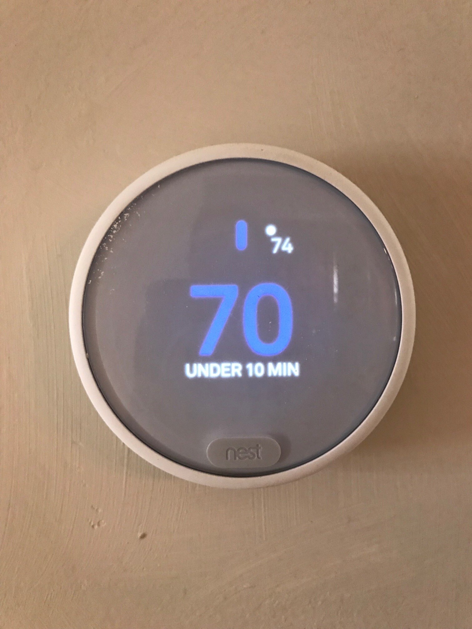Nest thermostat - 756 W California Ter
