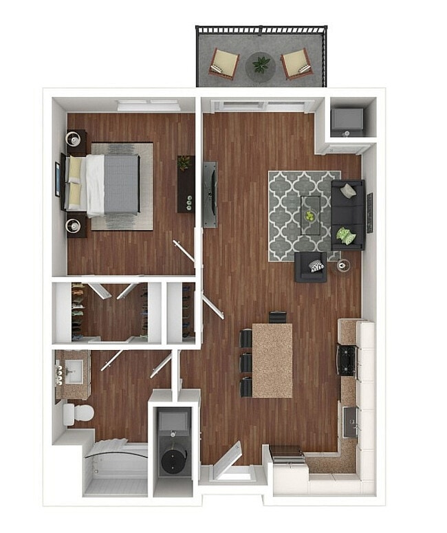A3 3D Floorplan - Maple and Main