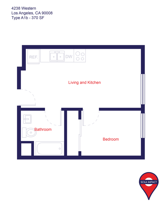 Floorplan - 4238 S. Western Ave