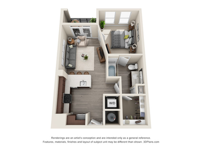 Floorplan - The Baldwin at St. Paul Square