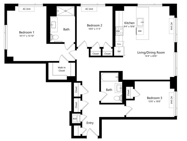 Floorplan - One East Harlem