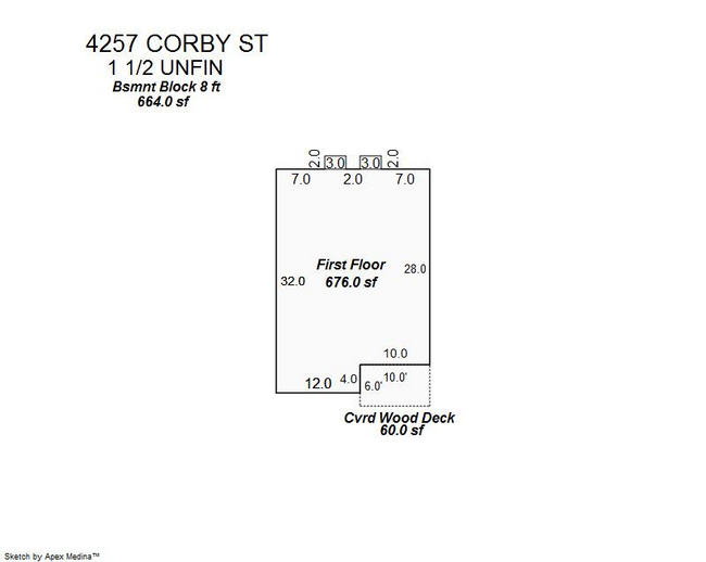 Building Photo - 3 Bedroom/ 1 Bathroom $995