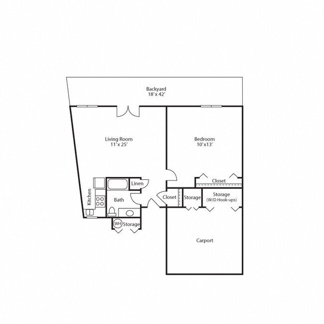 Floorplan - The Village Apartments