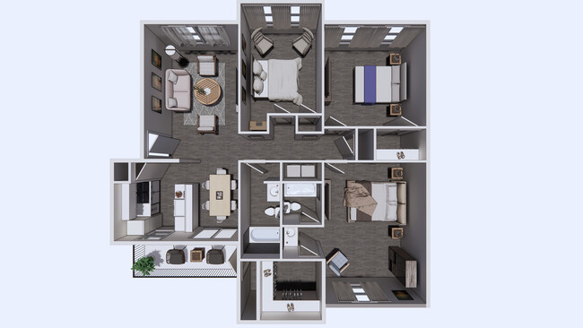 Floorplan - Alamo Oaks
