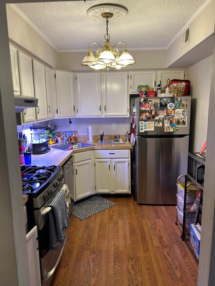 Kitchen from entryway - 127 Leedom Way