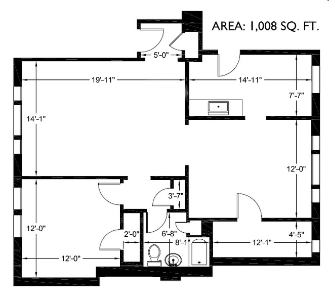 1BR/1BA - Roy Vue Apartments