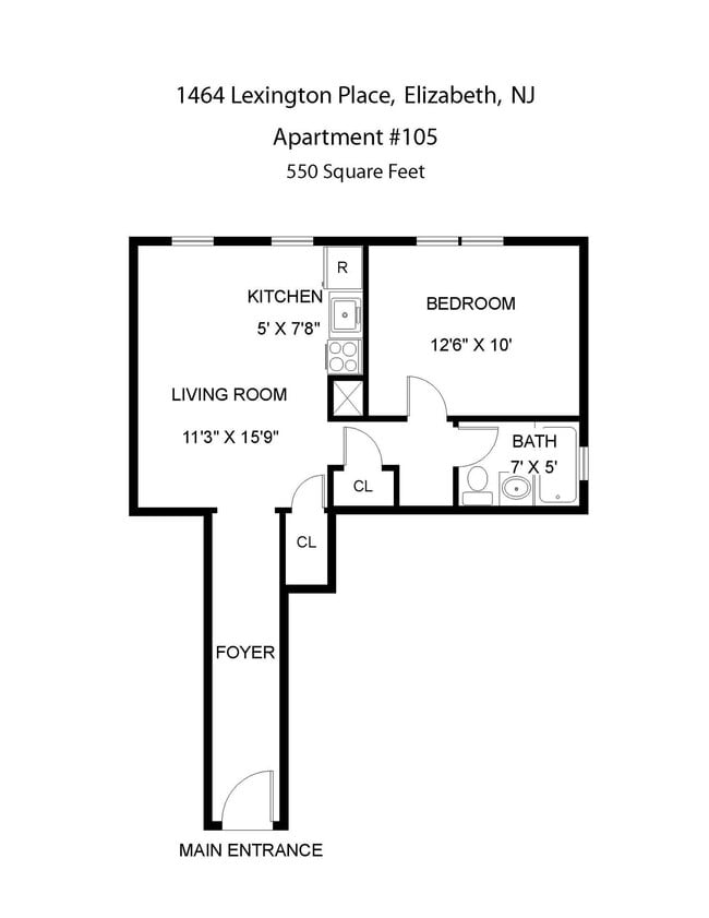 Floorplan - Pineda Apartments