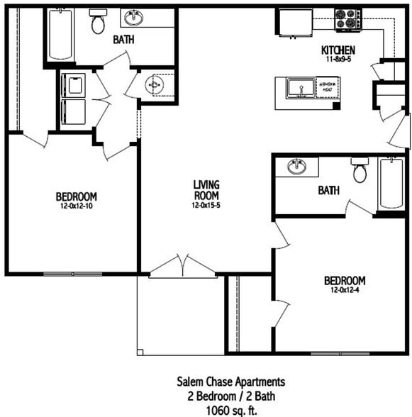 Interior Photo - Salem Chase Apartments