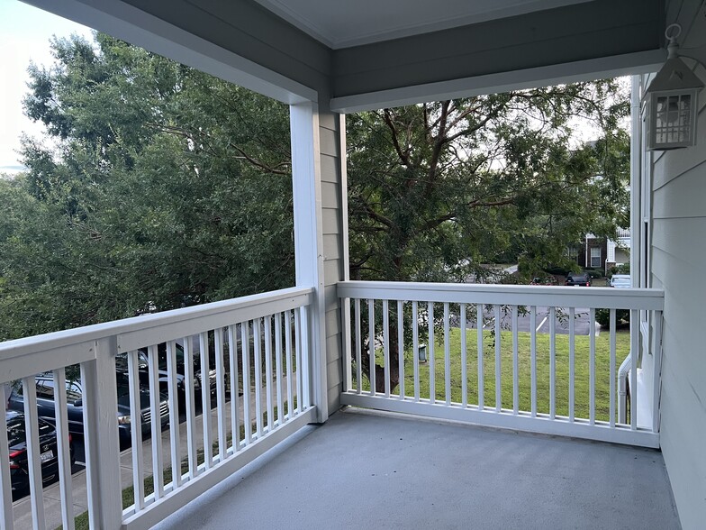 Outside view from balcony porch. - 45 Sycamore Ave